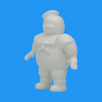 Stay Puff Marshmallow Man - HO Scale - White