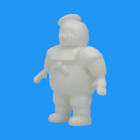 Stay Puff Marshmallow Man - N Scale - White