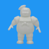 Front View - Model of the Stay Puft Marshmallow Man, similar to the one featured in Ghostbusters.
