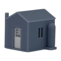 Scale Pumphouse Model by Model Scenery World - Side View