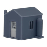 Scale Pumphouse Model by Model Scenery World - Side View