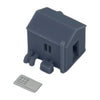 Scale Pumphouse Model by Model Scenery World - Side Parts View