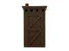 Front View - Scale Model of an Outhouse Privy by Model Scenery World