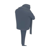 Scale Gru Figure from Despicable Me Back View