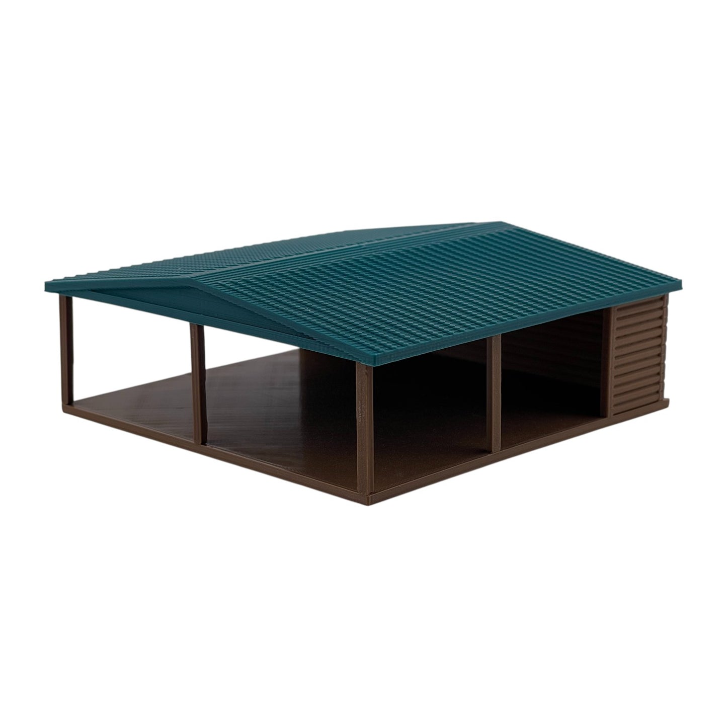 "The Outdoor Series"  Large Shelter - Camping - Modeled in Color - Z Scale 1:220