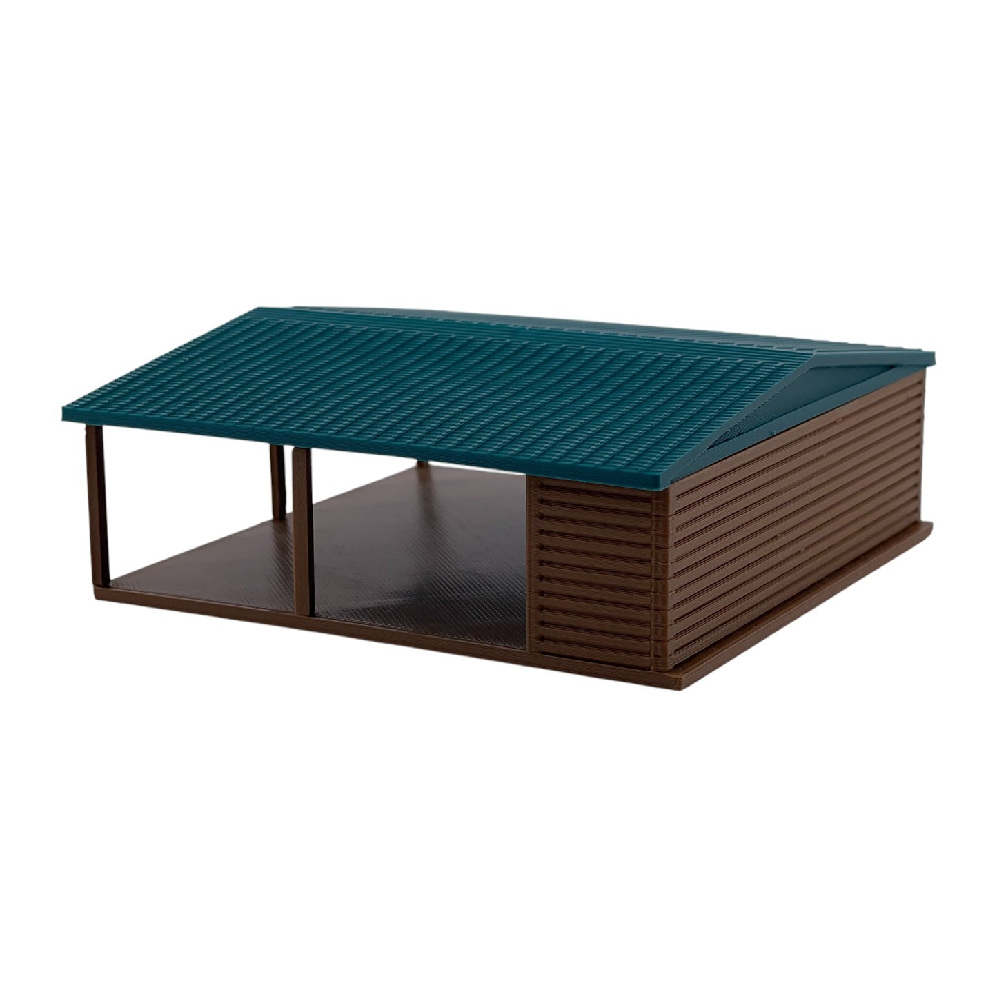 "The Outdoor Series"  Large Shelter - Camping - Modeled in Color - Z Scale 1:220