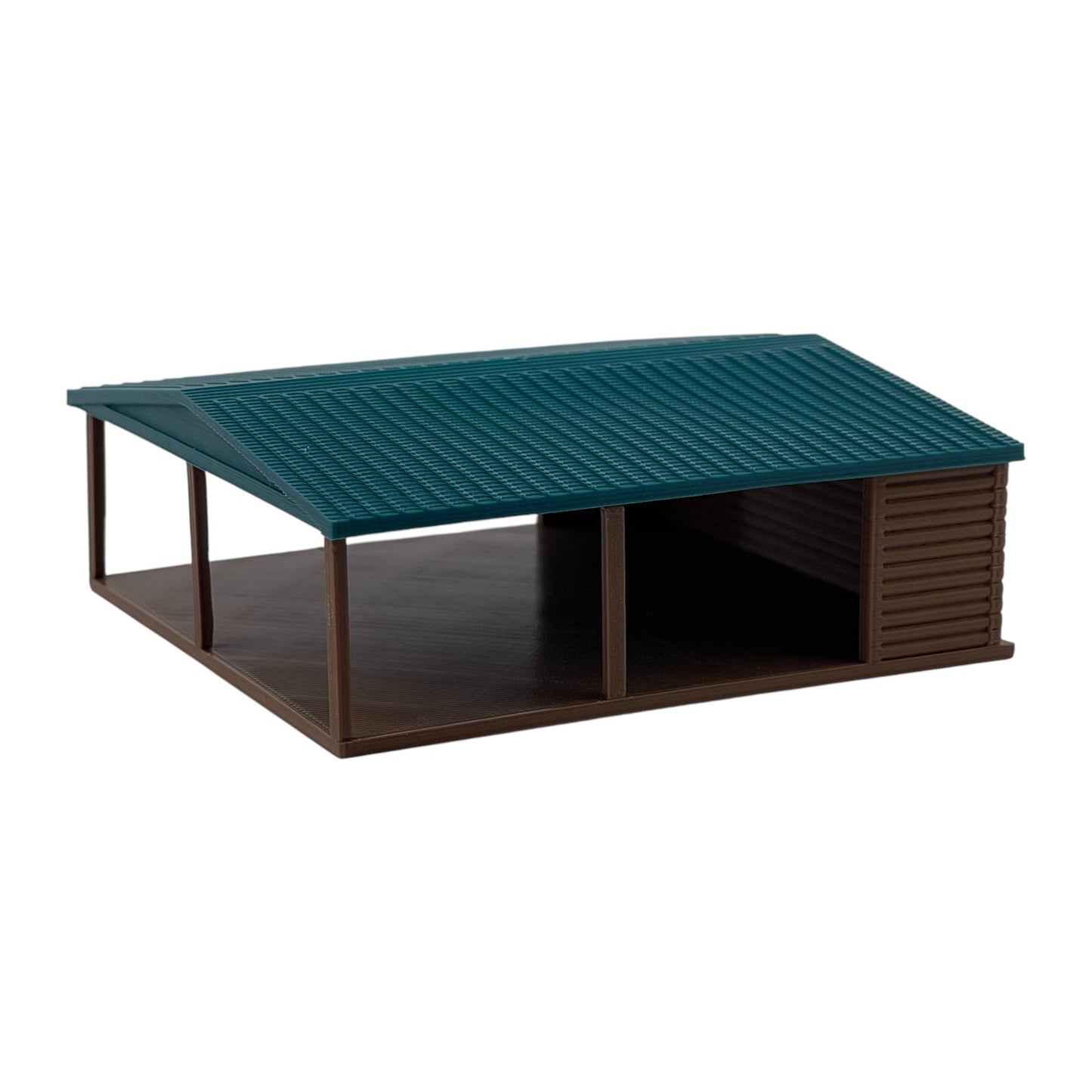 "The Outdoor Series"  Large Shelter - Camping - Modeled in Color - Z Scale 1:220