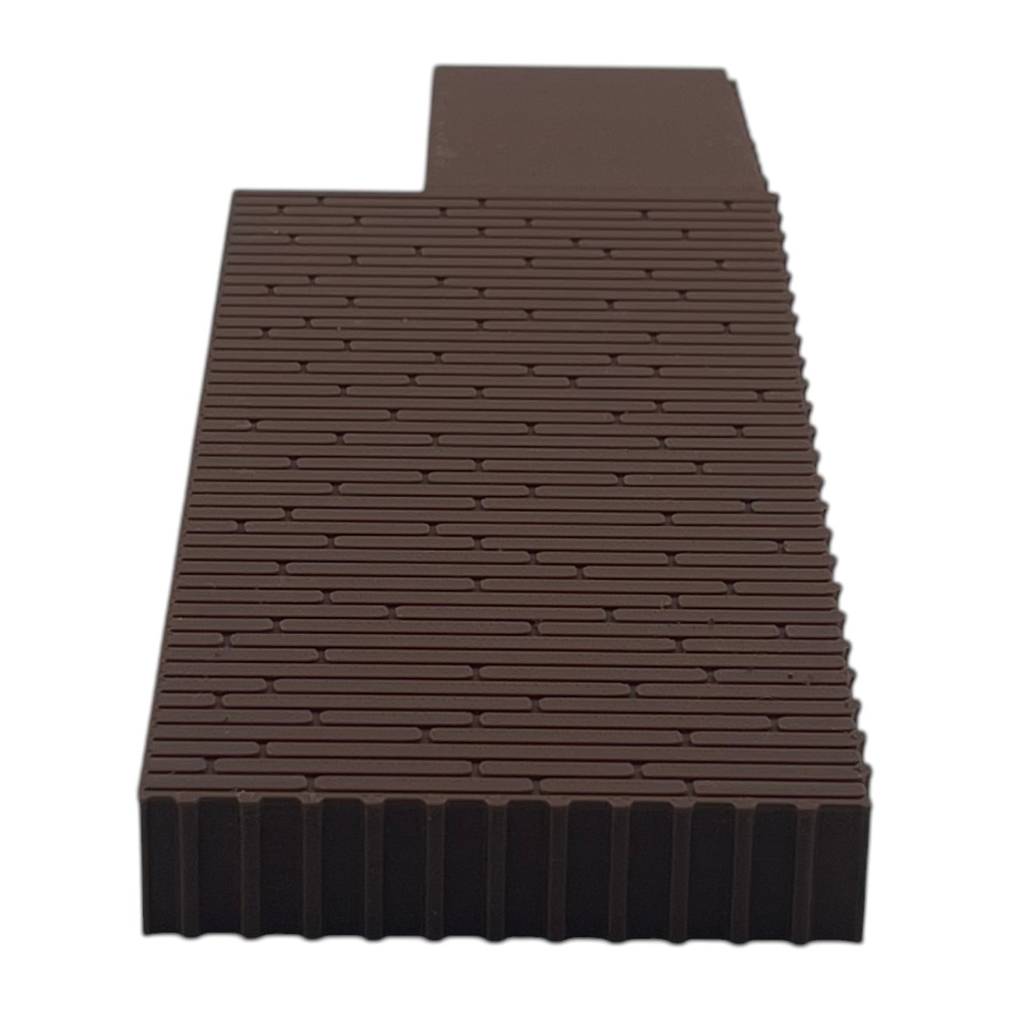 Long Loading Dock - S Scale 1:64 - Brown