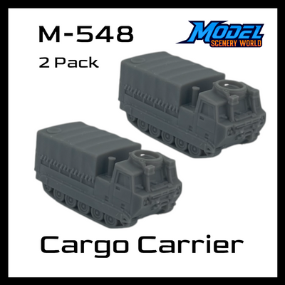  Cargo Carrier with Canvas by Model Scenery World 