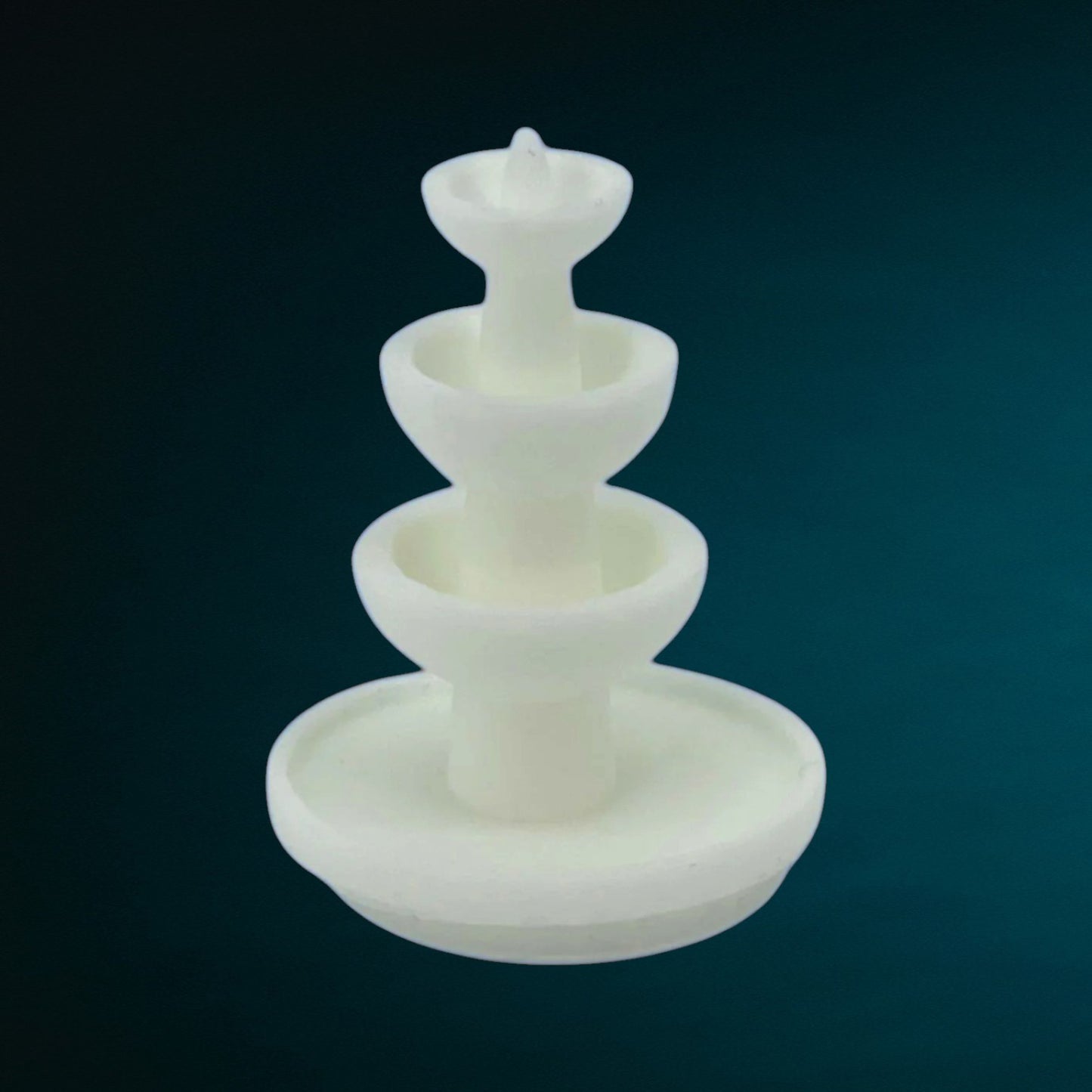 HO Scale 1:87 4-Tier Water Fountain Resin Structure