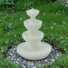 4 Tier Fountain - O Scale 1:48 - White