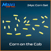 Corn - 24pc Set - O Scale - 1:48 - Yellow
