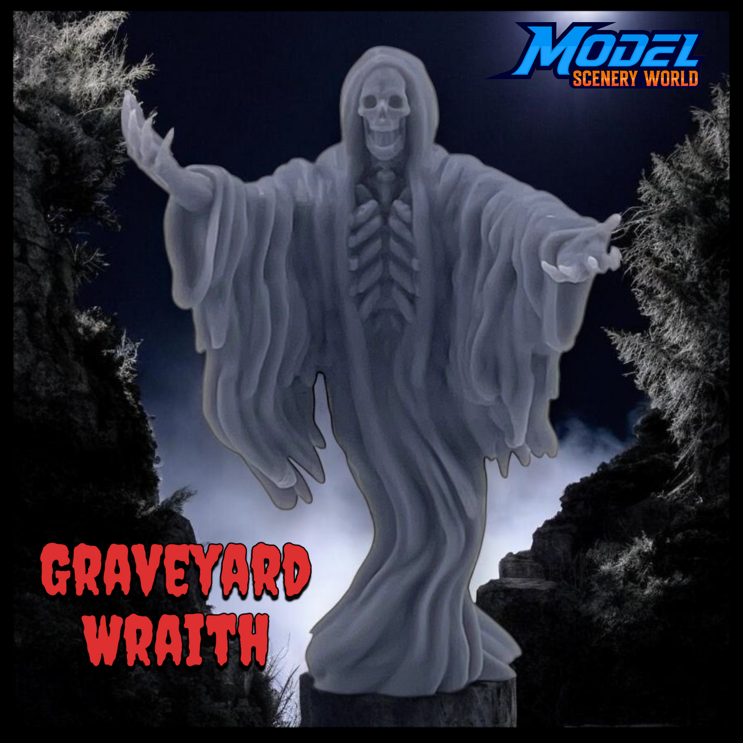 1 Gauge 1:32 Scale Graveyard Wraith Ghost Figure