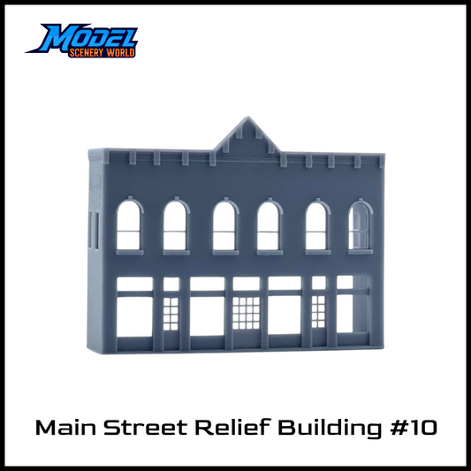N Scale 1:160 Main Street Relief Building #10-Resin