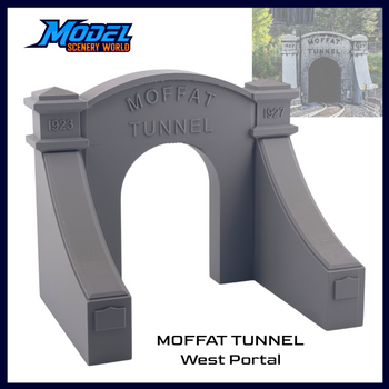 Moffat Tunnel - West Portal - Z Scale 1:220