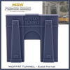 Moffat Tunnel East Portal - Center Portal Edition - Z Scale 1:220 - Resin