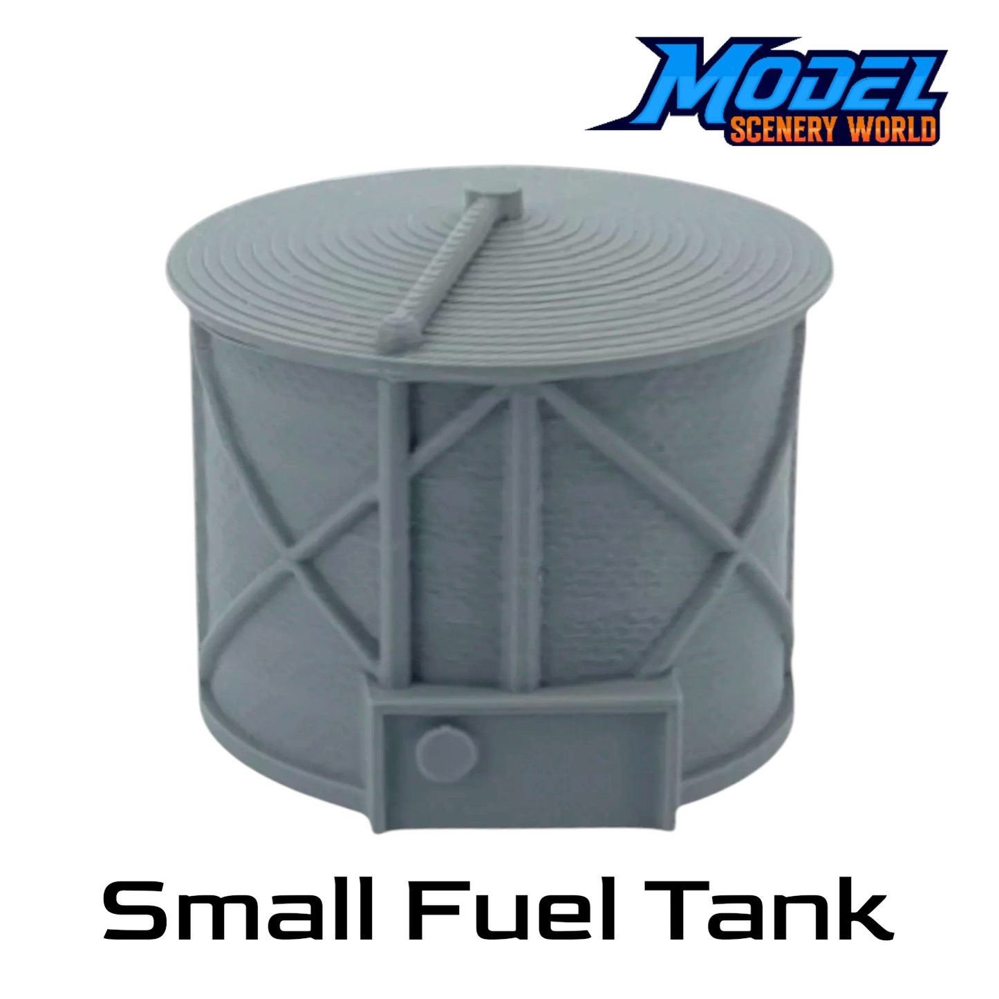 Small Fuel Tank - O Scale 1:48 - Gray