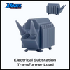 HO Scale 1:87 Electrical Substation Transformer Load