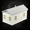 Telegraph Office / Trackside Shanty with Interior Design Elements- HO Scale 1:87