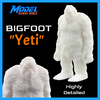 Bigfoot / Yeti – Highly Detailed N Scale Figure (White)