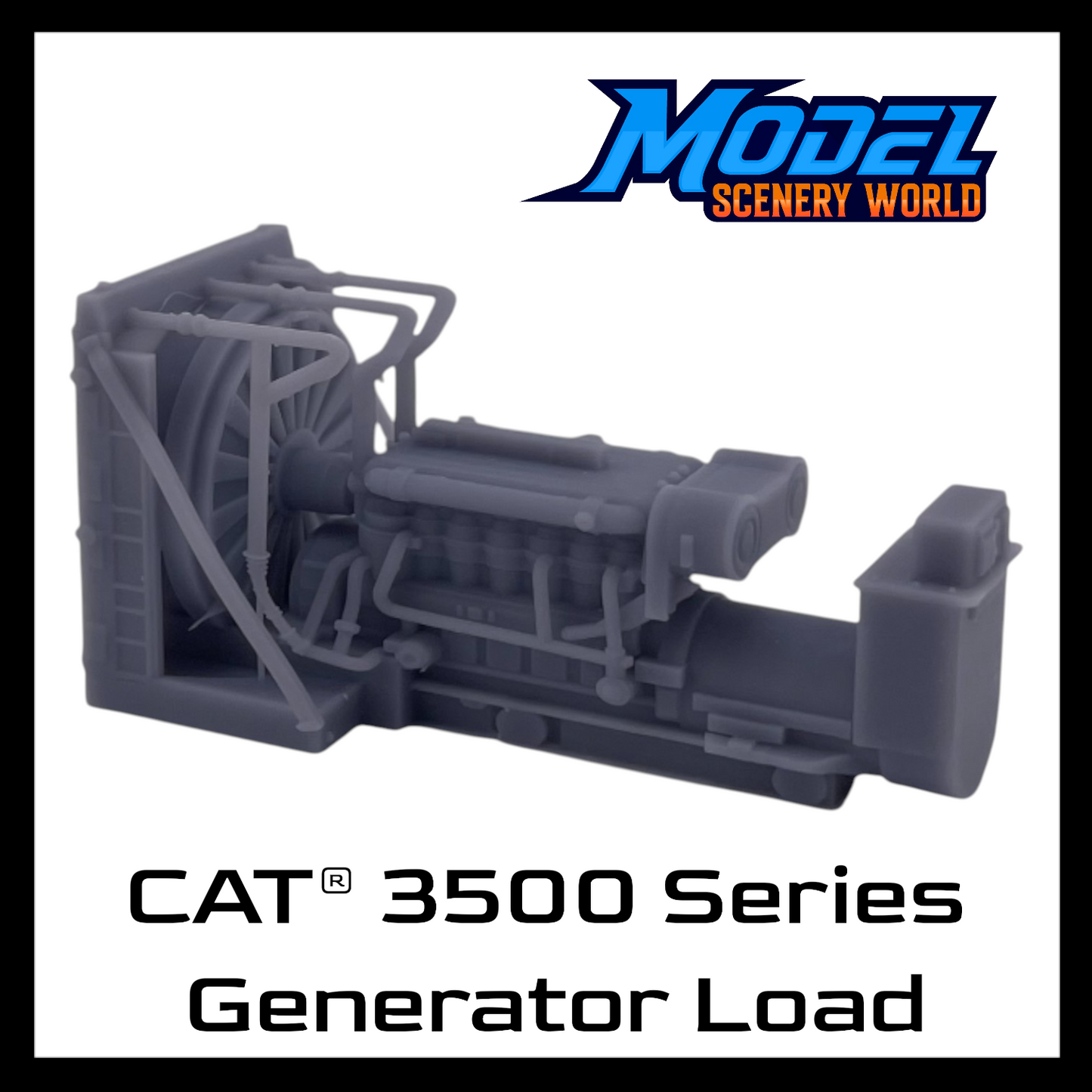 CAT® 3500 Series Generator Load – Scale Model - HO Scale 1:87