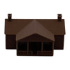 The Milwaukee Road - COMPANY HOUSE - N Scale 1:160 - Brown