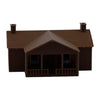 The Milwaukee Road - COMPANY HOUSE - N Scale 1:160 - Brown