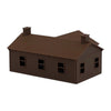 The Milwaukee Road - COMPANY HOUSE - N Scale 1:160 - Brown