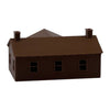 The Milwaukee Road - COMPANY HOUSE - N Scale 1:160 - Brown