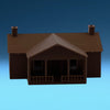 The Milwaukee Road - COMPANY HOUSE - N Scale 1:160 - Brown