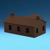 The Milwaukee Road - COMPANY HOUSE - N Scale 1:160 - Brown