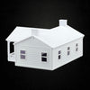 The Milwaukee Road - COMPANY HOUSE - N Scale 1:160 - White