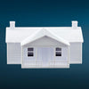 The Milwaukee Road - COMPANY HOUSE - N Scale 1:160 - White