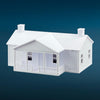 The Milwaukee Road - COMPANY HOUSE - N Scale 1:160 - White