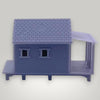 Mining Shack - HO Scale 1:87 - Scale Model - Gray