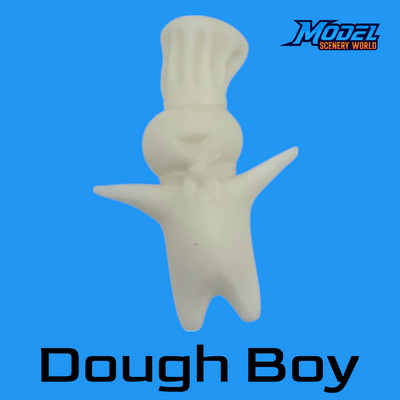 Model of Dough Boy 5 Scale Feet Tall by Model Scenery World