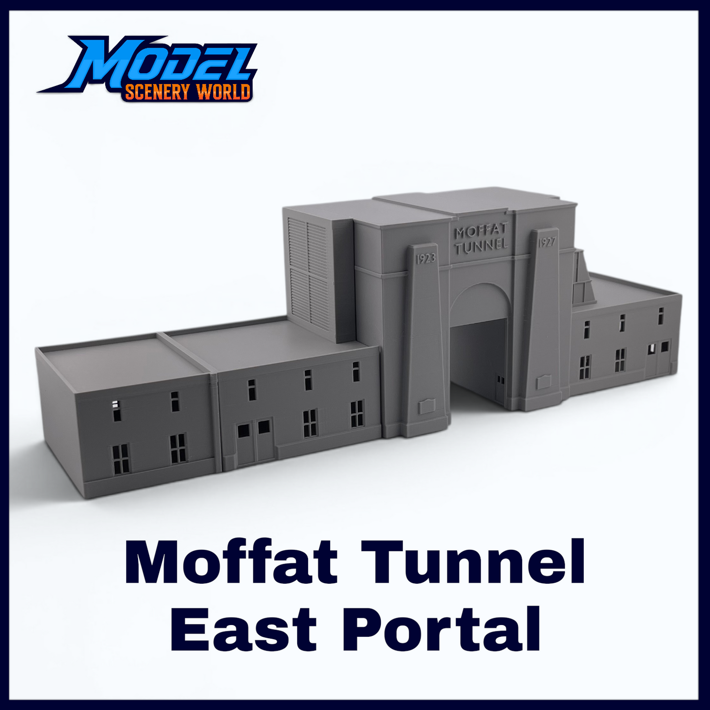 N Scale 1:160 Moffat Tunnel East Portal Complete Structure