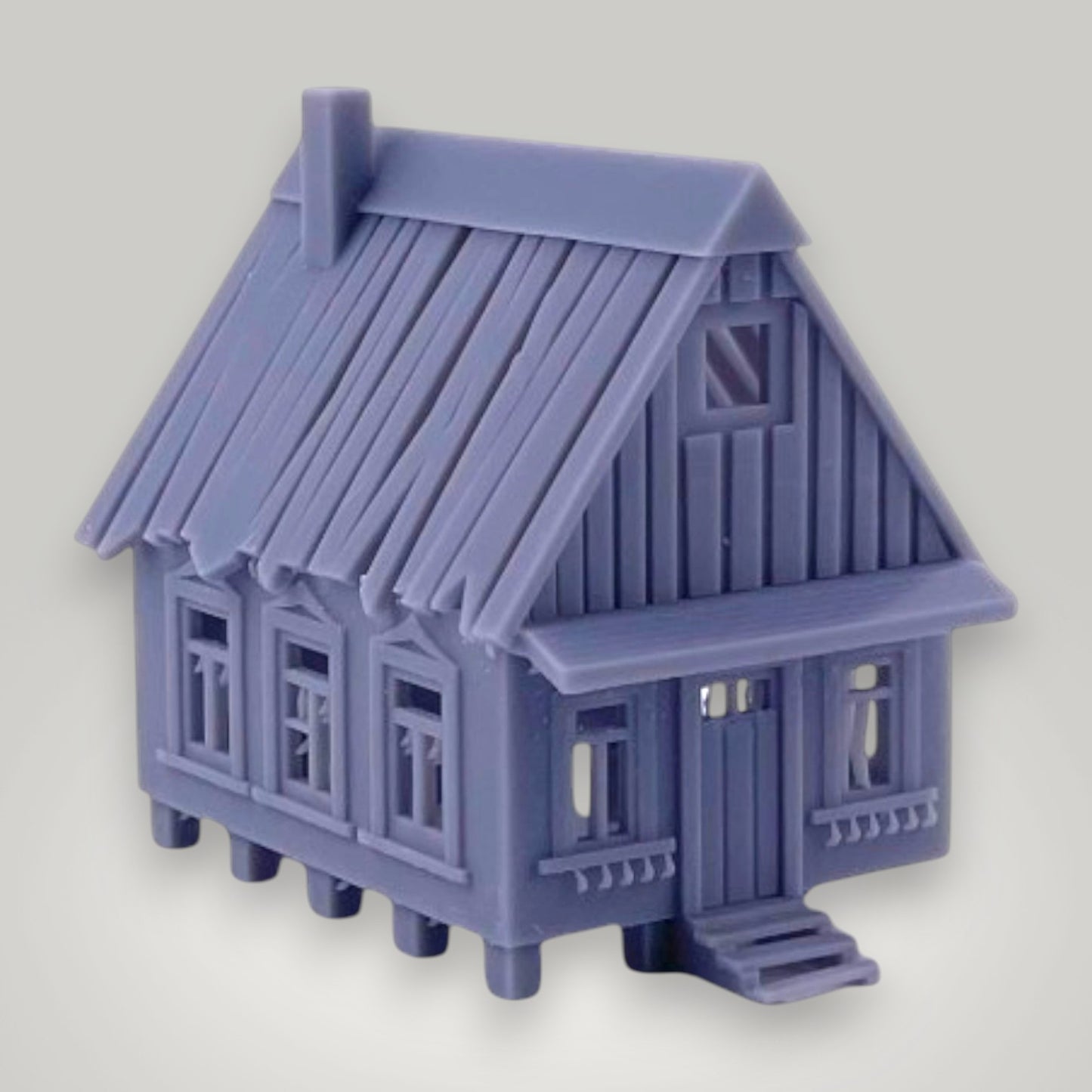 Z Scale 1:220 Mountain Shack Resin Building