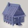 Mountain Shack - Z Scale 1:220 - Scale Model - Gray