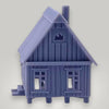 Mountain Shack - Z Scale 1:220 - Scale Model - Gray