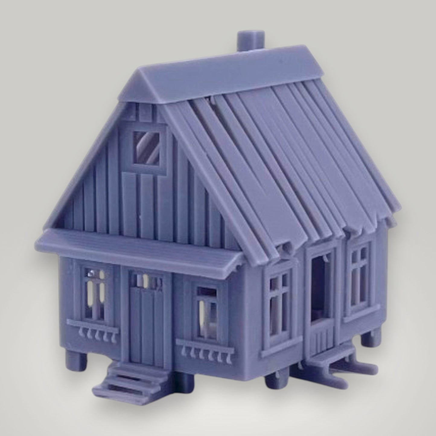 Z Scale 1:220 Mountain Shack Resin Building