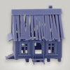 Mountain Shack - Z Scale 1:220 - Scale Model - Gray