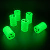 GLOW In Dark Nuclear Waste Drum (6pc) - G Scale - Green