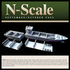 Container Ship Model – FeederMax – Waterline Cut – N Scale – Gray