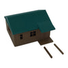 "The Outdoor Series" - Cabin #1 - Camping - Modeled in Color - S Scale 1:64