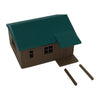 "The Outdoor Series" - Cabin #1 - Camping - Modeled in Color  O Scale 1:48