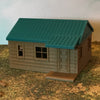 "The Outdoor Series" - Cabin #1 - Camping - Modeled in Color - S Scale 1:64