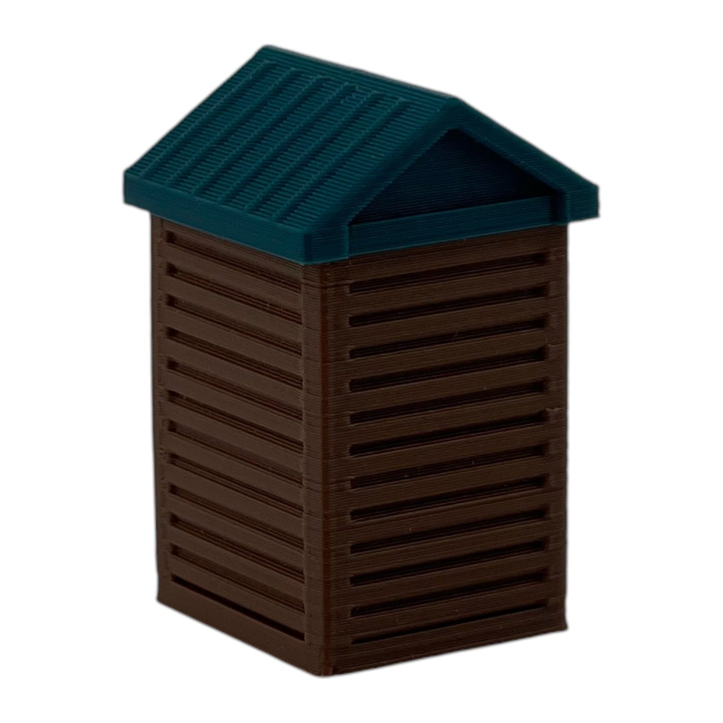 "The Outdoor Series" OUTHOUSE Camping - Modeled in Color - 1G Scale 1:32