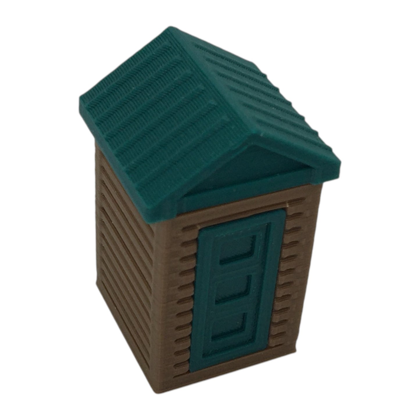 "The Outdoor Series" OUTHOUSE Camping - Modeled in Color - O Scale 1:48