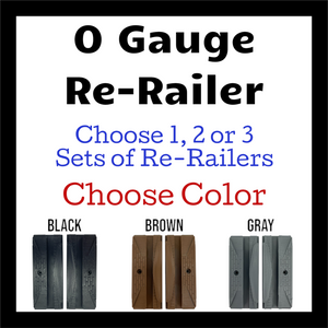 Re-Railer O Gauge for Lionel or similar 3 Rail Tubular Track Rerailer 0 Scale